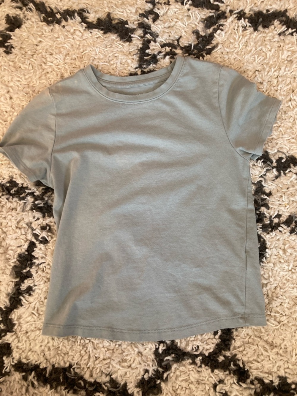 Old Navy Short Sleeve Crewneck Tee in Sage Green